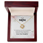 To My Mom | Thank You - Love Knot Necklace
