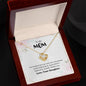 To My Mom | Thank You - Love Knot Necklace